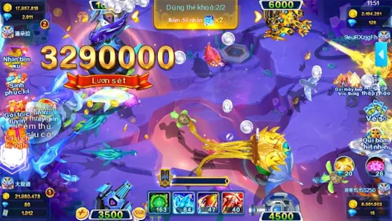 BOSSFUN – Game Bắn Cá Thần Tài với 5 cấp độ thưởng, lì xì 888K mỗi ngày 2 Nhiều chế độ chơi