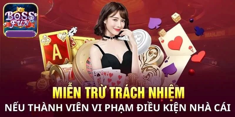 Miễn trừ trách nhiệm 1 Miễn trừ trách nhiệm BOSSFUN